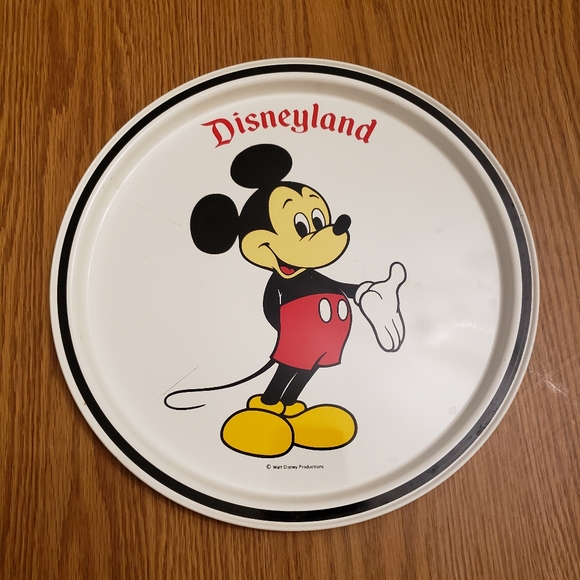 Disney Other - 2/$15 Vintage Disneyland Mickey Mouse Metal Plate